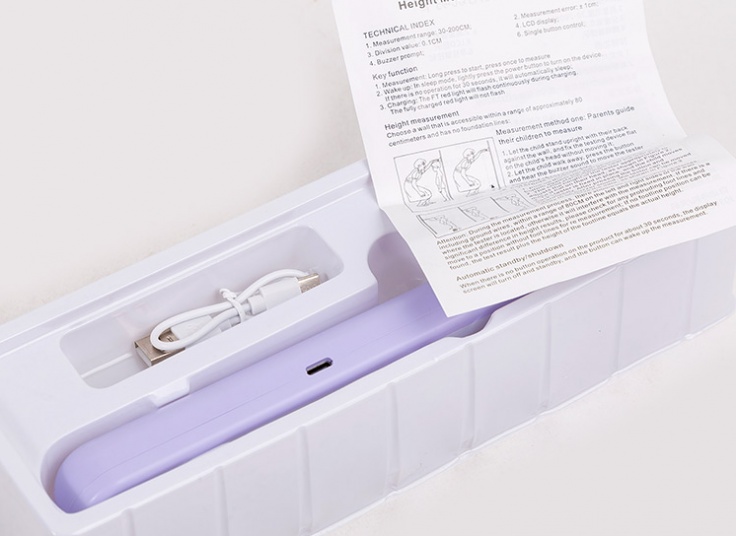 دستگاه التراسونیک اندازه گیری قد شارژی