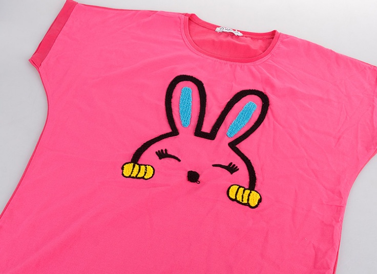 تیشرت طرح برجسته زنانه Madook