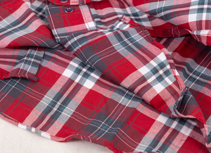 پیراهن چهارخانه طرح POLO