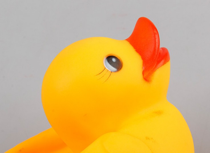 عروسک حمام مدل اردک