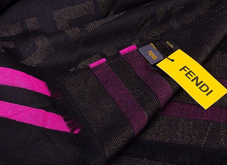 شال زنانه Embroidered gold