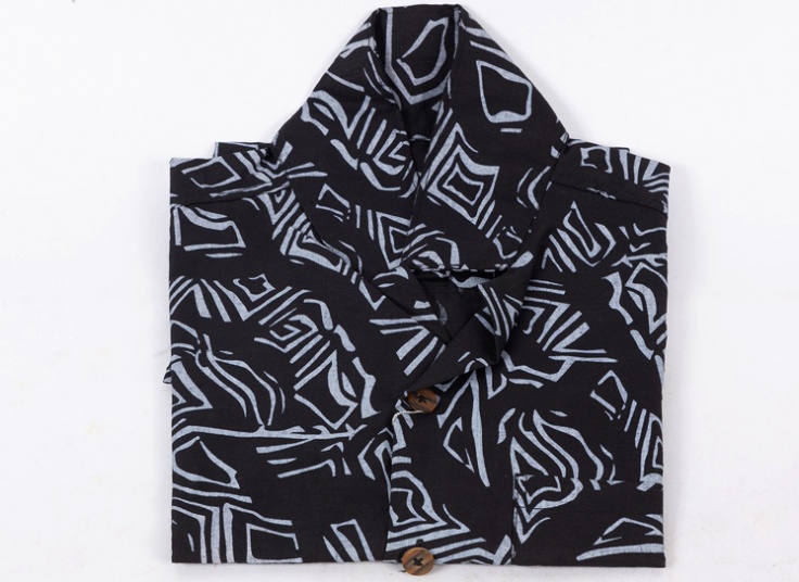 پیراهن چاپی آستین کوتاه طرح ZARA