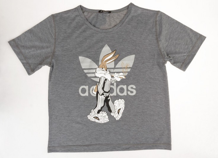 تیشرت زنانه طرح adidas