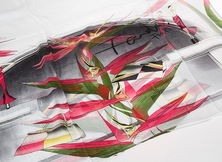 شال ابریشم  MISS HONEY