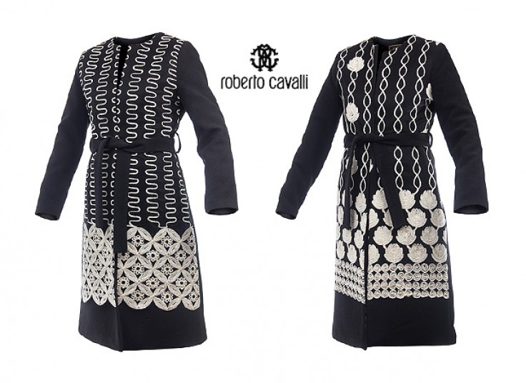 پالتو طرح دار Roberto Cavalli