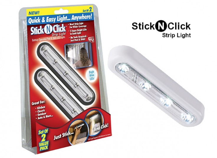 روشنایی با یک کلیک Stick N Click