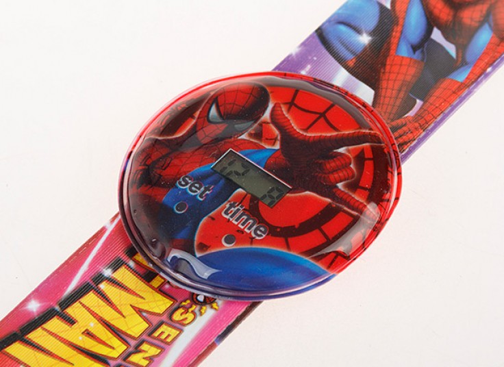 ساعت کارتونی بند خط کشی