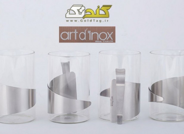 ست لیوان استیل art