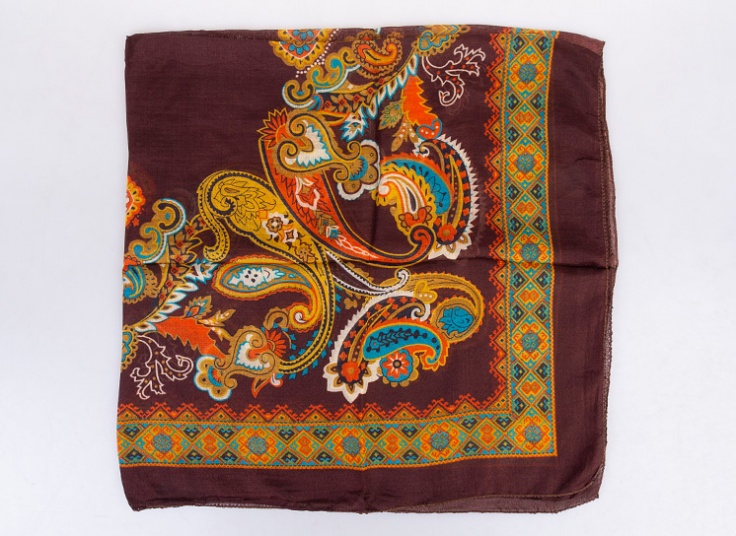 روسری نخی طرح اسلیمی