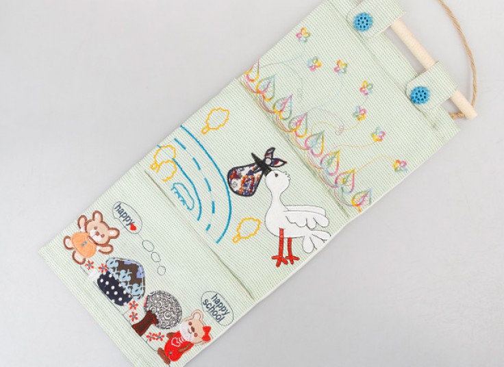 آویز پارچه ای لوازم کودک