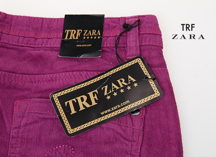 شلوار مخمل کبریتی زنانه ZARA