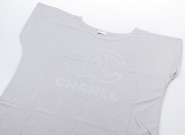 تیشرت زنانه سایز بزرگ طرح CHANEL