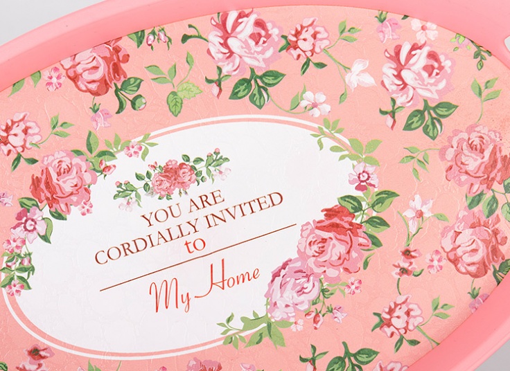 سینی دونفره طرحدار