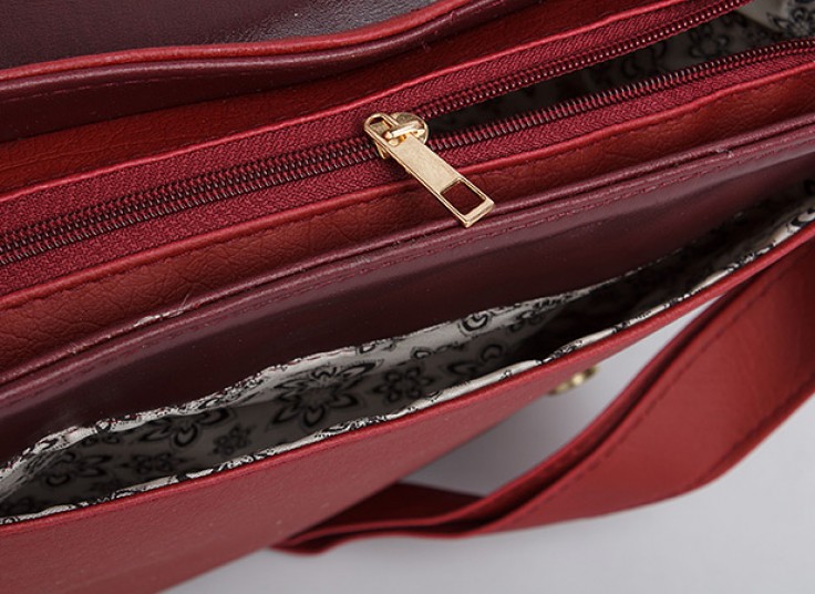 کیف کج چاپ دار