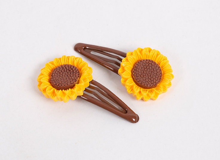 گیره و کش مو طرح آفتابگردان