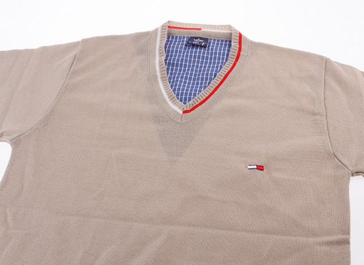 پلیور بافت مردانه طرح Tommy Hilfiger