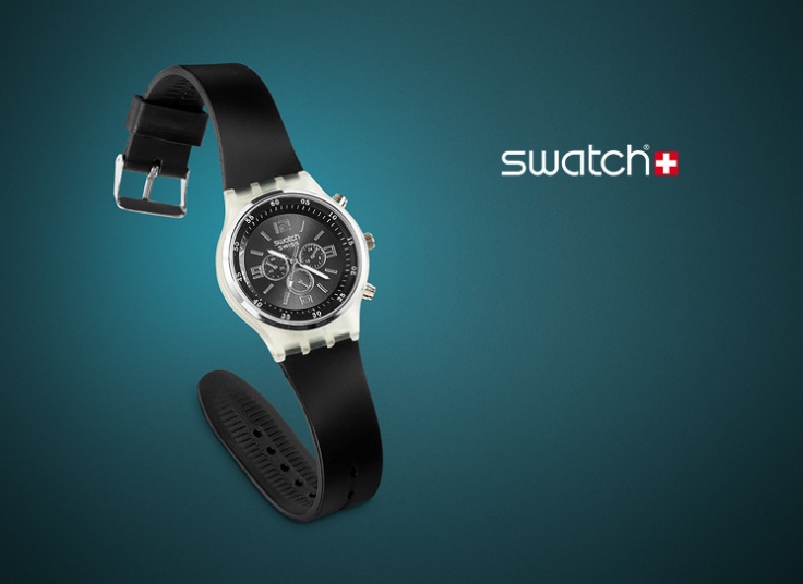 ساعت مچی Swatch بند RUBBER