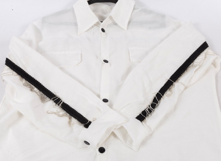 شومیز زنجیردار دو جیب