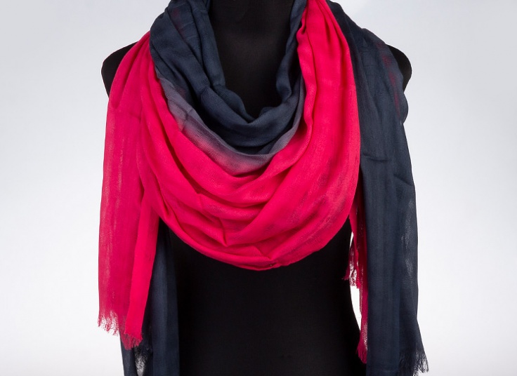 شال دو رنگ زنانه SPRING