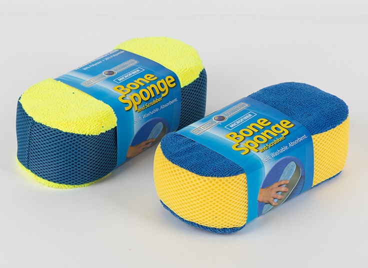 ست اسفنج و سطل تاشو