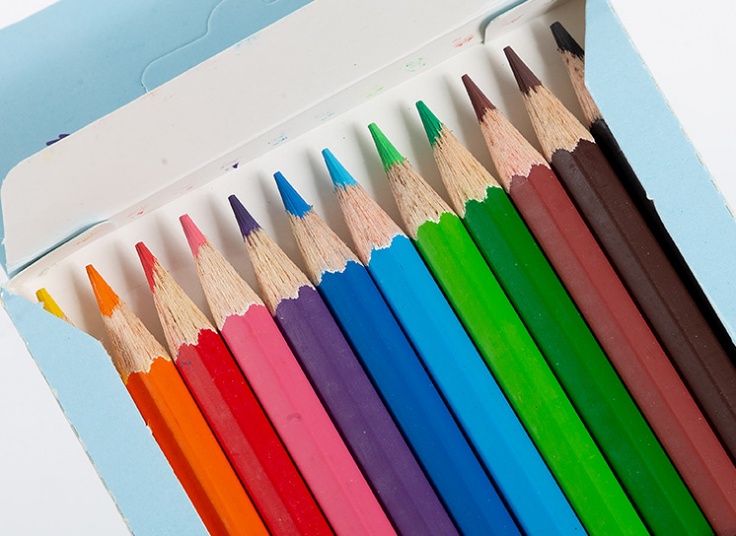 مداد رنگی 12 رنگ Looky