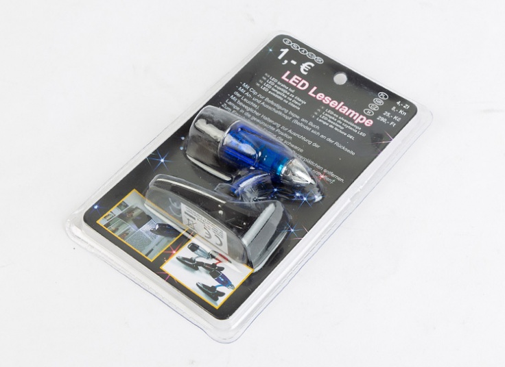 چراغ مطالعه LED گیره‌ای