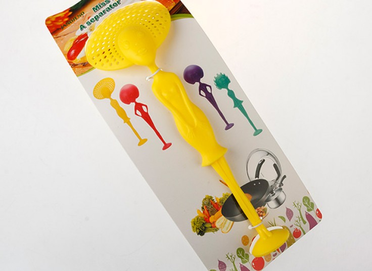 کفگیر و ملاقه طرح آدمک