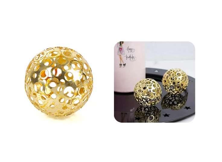 گوی دکوراتیو فلزی