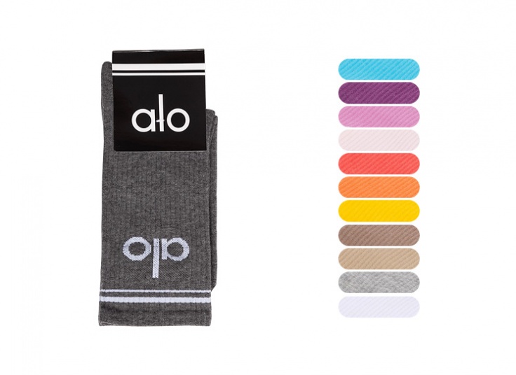 جوراب اسپرت ساق بلند طرح Alo