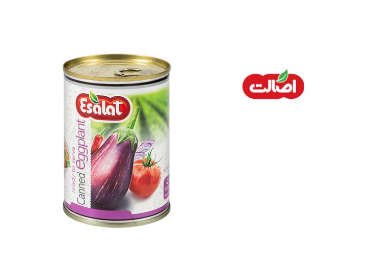 کنسرو خوراک بادمجان اصالت
