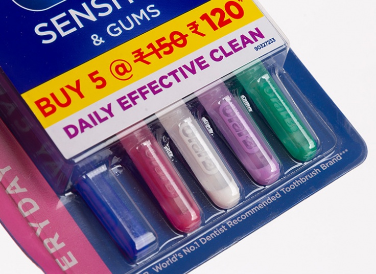 پک 5 عددی مسواک Oral-B