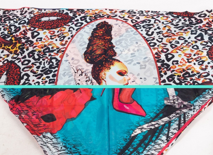 روسری مثلثی Sharli