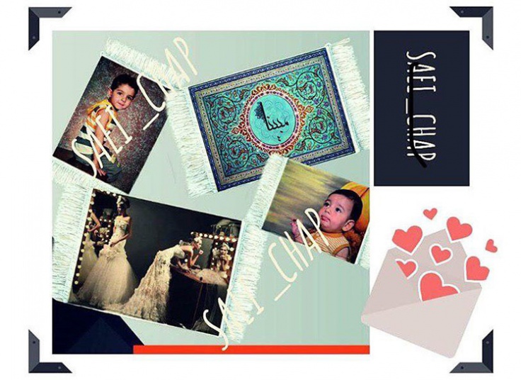 چاپ روی پازل قلبی یا فرش در چاپ ساعی