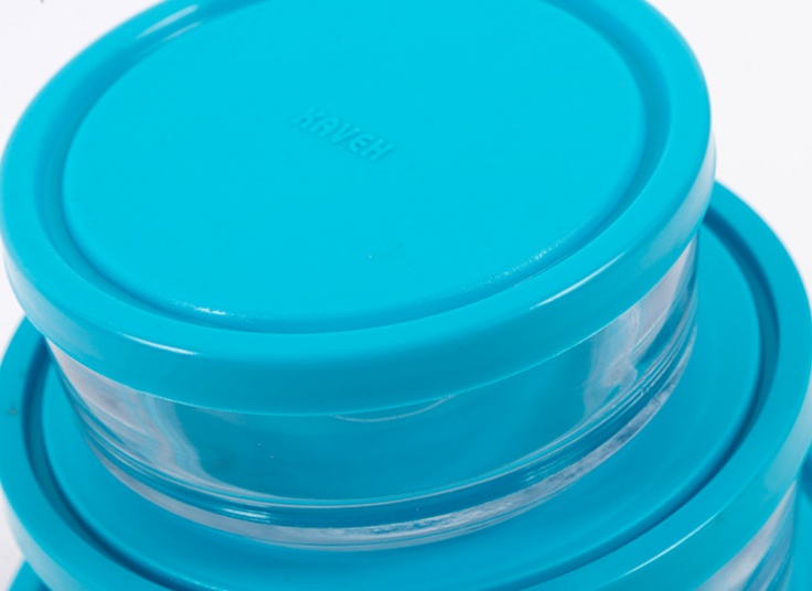 ظرف سه عددی درب دار Kaveh