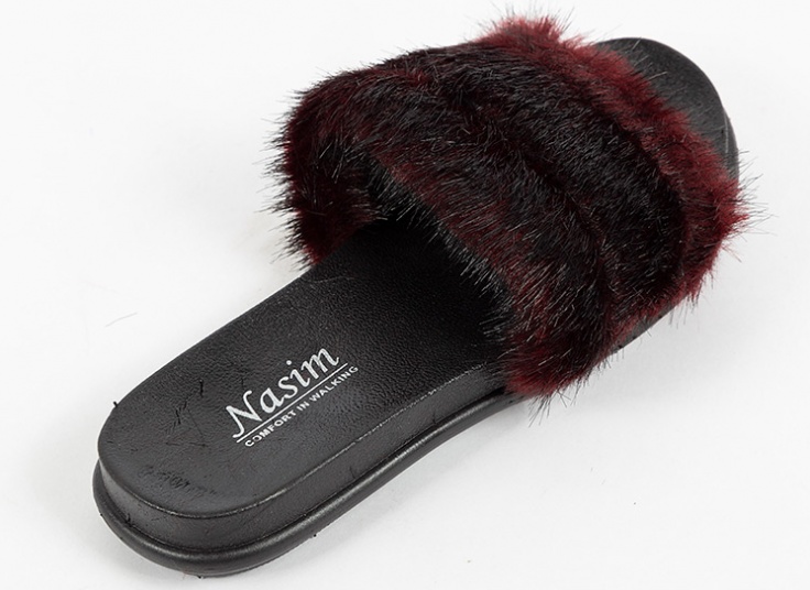 دمپایی خزدار زنانه Nasim