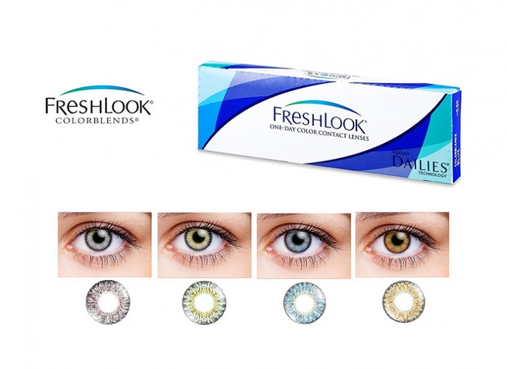 پک 5 عددی لنز رنگی FreshLook