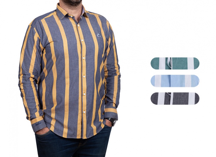 پیراهن راه راه مردانه Benetton