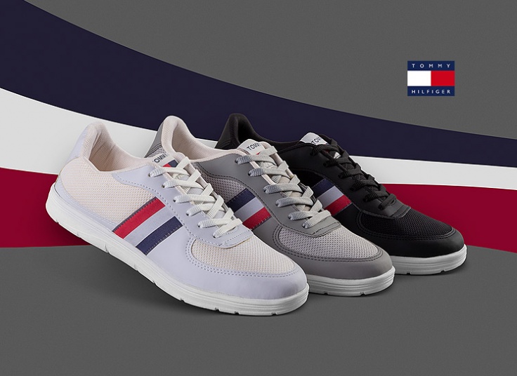 کفش کتانی مردانه طرح TOMMY