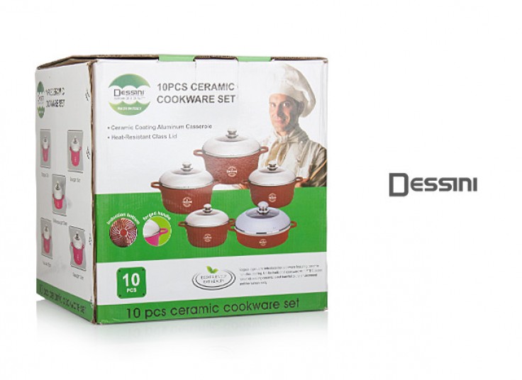 سرویس 10 پارچه سرامیکی Dessini