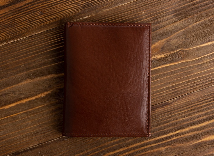 کیف پول چرم طبیعی مدل جیبی