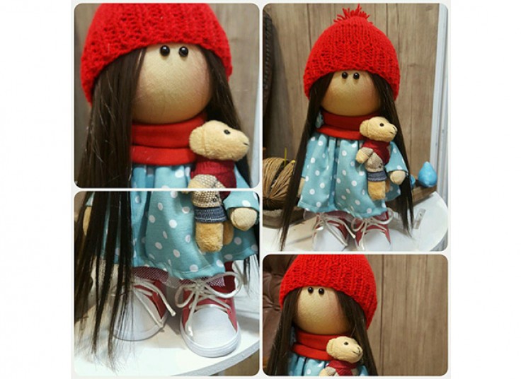 ساخت آویز عروسک روسی در هنر ماندگار پارسی