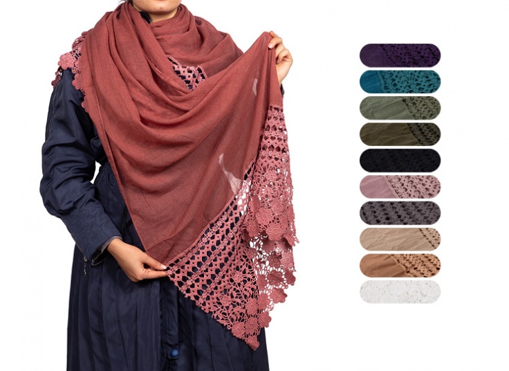 شال نخی حاشیه گیپور