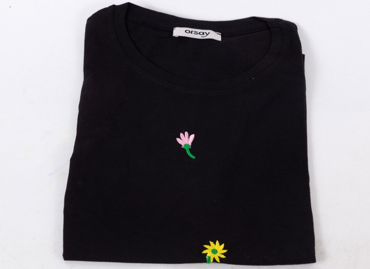 تیشرت زنانه گلدوزی Orsay