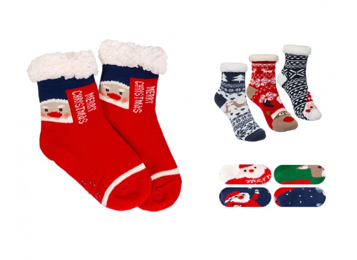 پاپوش نیم ساق بچگانه کریسمس