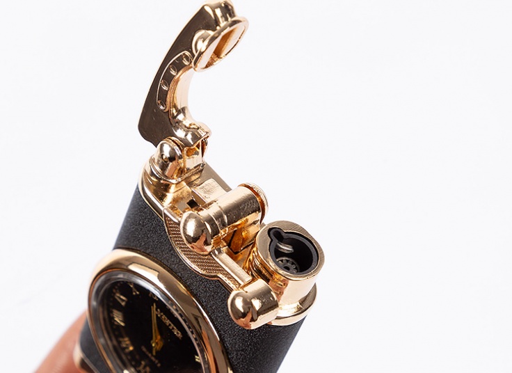 فندک ساعت‌دار هندلی Lighter