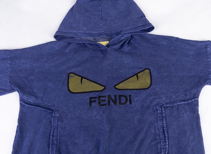 بلوز زنانه کلاهدار FENDI