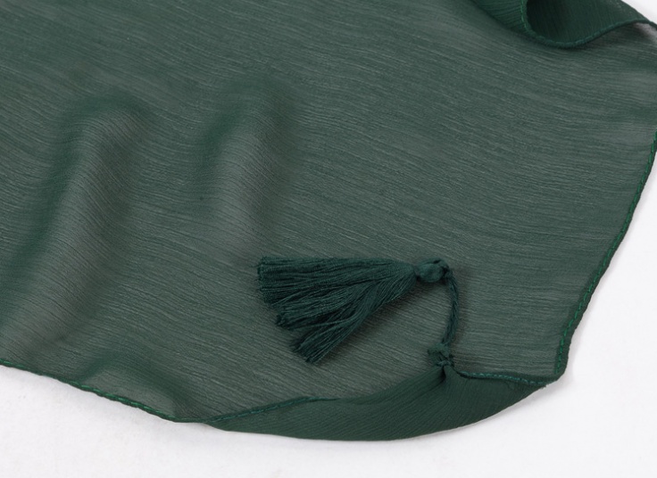 شال حریر ساده