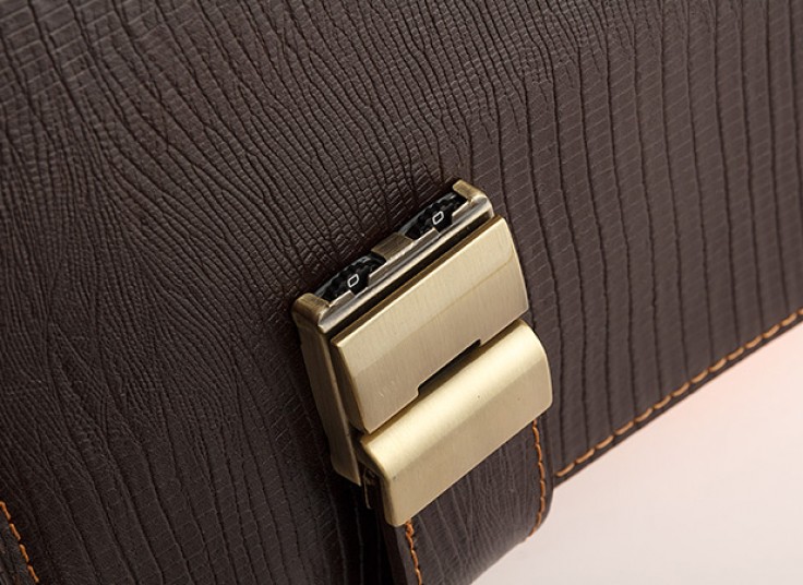 کیف اداری چرم طبیعی lezar