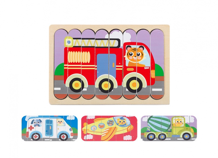 پازل چوبی 8 تکه