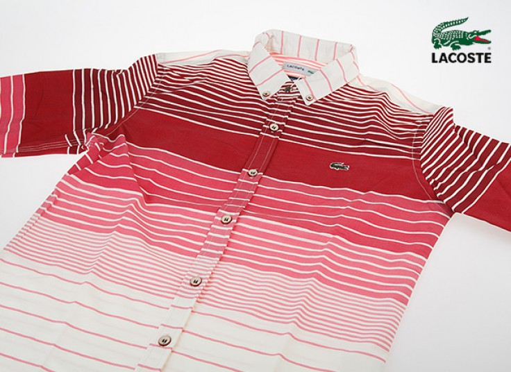 پیراهن راه راه مردانه LACOSTE